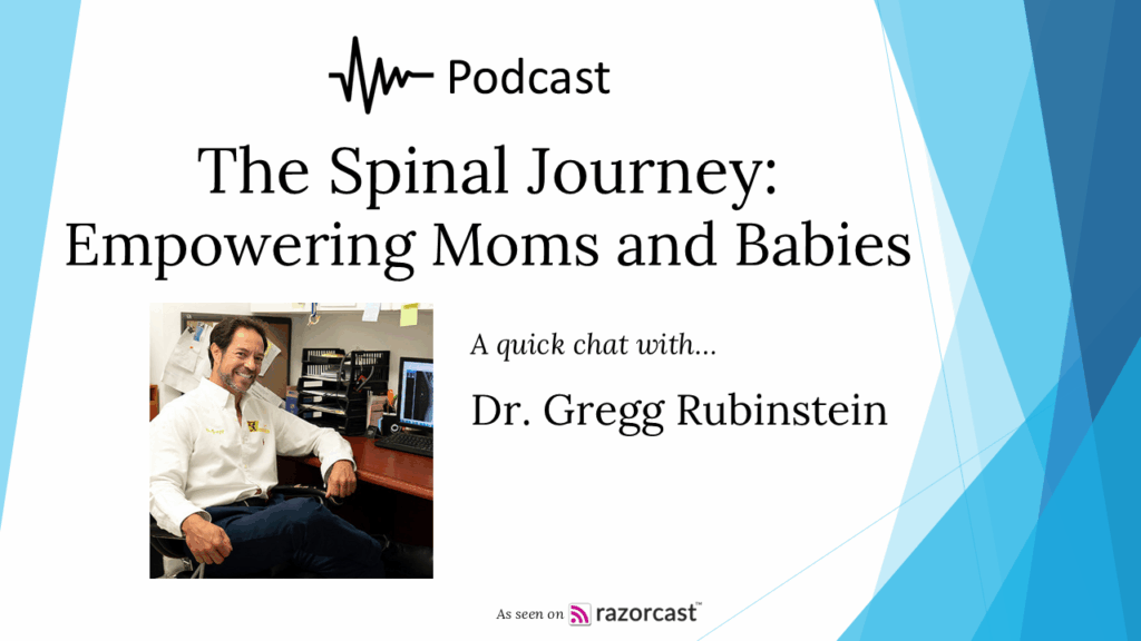 The Spinal Journey - Empowering Moms and Babies podcast cover page