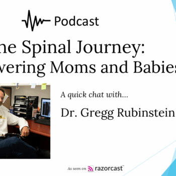 The Spinal Journey - Empowering Moms and Babies podcast cover page